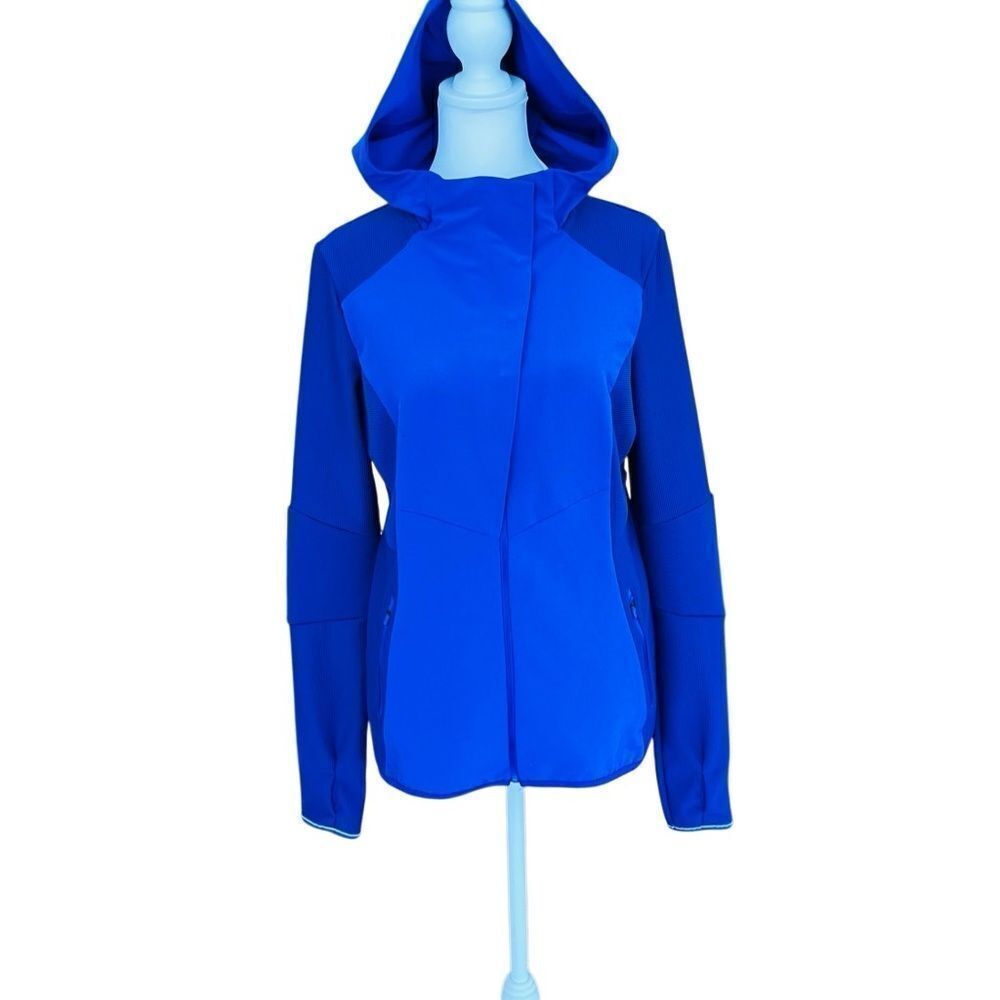 Women'sChampion C9 Running Soft Shell Reflective Jacket Cobalt Blue size M